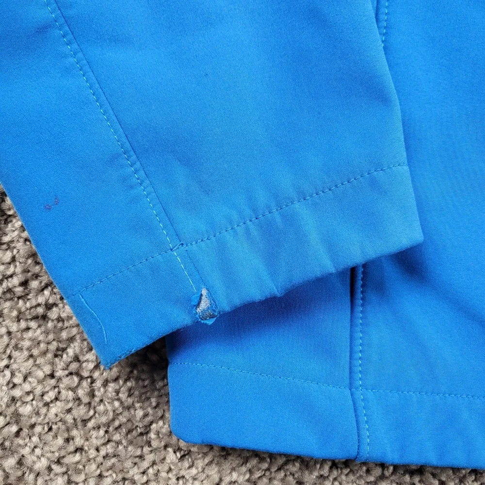 The North Face WindWall Softshell‎ Jacket Mens Small Blue Full Zip Outdoor Coat